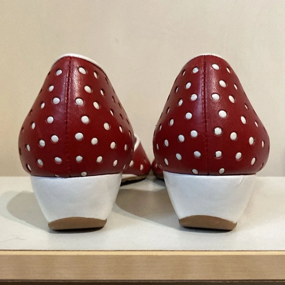 BCBGirls Peep Toe Flats - Picture 5 of 9